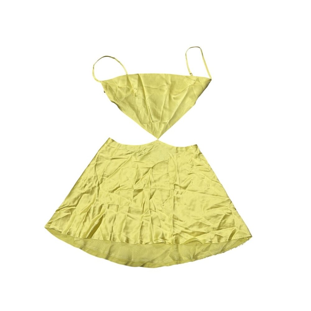 Are You Am I Niana Dress in Lemon